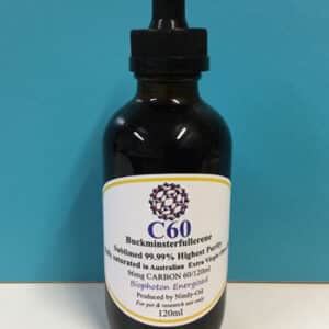 C60 in Australian Pure Organic Olive Oil - 120mL